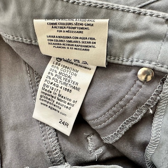 AG Super Skinny Legging Ankle size 24. Light Blue shade. - Picture 5 of 5